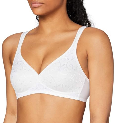 Triumph Donna Elegant Cotton N, Bra, WHITE, 7C