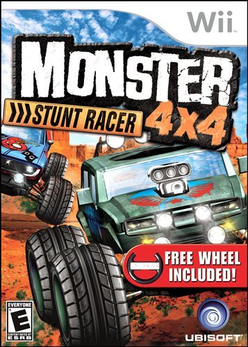 Monster 4x4 Stunt Racer with Wheel - Nintendo Wii