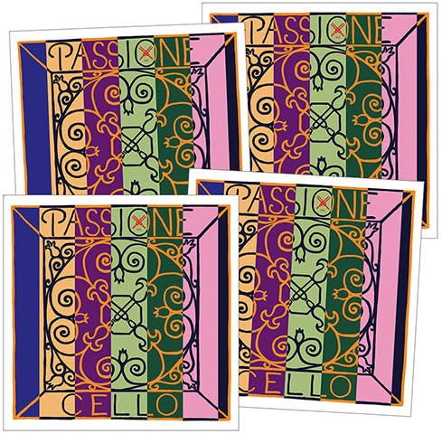 PASSIONE Cellosaiten SATZ von Pirastro
