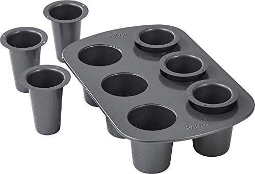 Wilton Cookie Shot Glass Tin, 6 hole