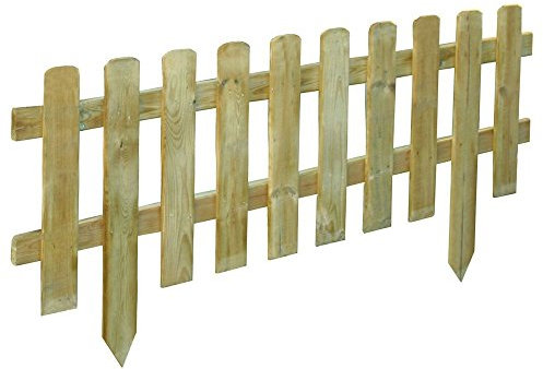 STACCIONATA IN LEGNO VAMPIRO 45X3X120CM ESTERNO ARREDO GIARDINO STECCATO 17808