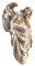 Design Toscano Taille de la statue ange assis la grâce se reposant : Grand