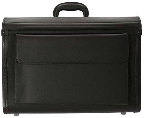 D&N Business Line Borsa pilota, 51 cm, 36 liters, Nero (Schwarz)