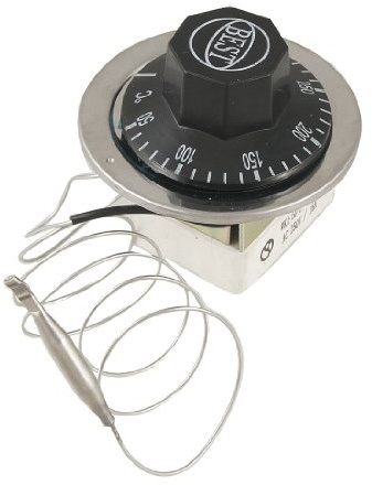 uxcell 1NC 1NO AC 250 16A 50-300C Temperature Control Switch Capillary Thermostat for Oven Refrigerator Heater