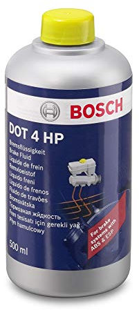 Liquido Freni Bosch DOT 4 HP, 0,5 L – Per tutti i veicoli moderni con freni ABS e ESP