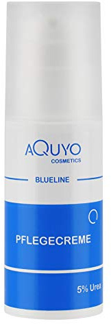 Blueline 5% Urea Creme für trockene Haut, Körpercreme bei Schuppenflechte oder Neurodermitis, Pflegecreme gegen Juckreiz, Hautcreme für Hautunreinheiten und Hautausschlag (100ml Airless Spender)