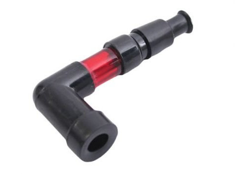 Zündkerzenstecker Kerzenstecker mit Licht Lampe rot Roller, Mofa, Moped, Mokick