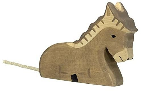 Holztiger Esel, liegend, 80048