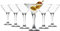 LAV Mutket Martini -Brille - 175ml - Packung Von 6