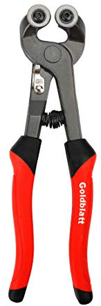Goldblatt G02007 Glass Tile Nippers, 12 Inch