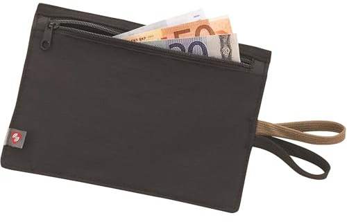 Lewis N. Clark RFID Blocking Money Belt Travel Pouch + Credit Card, ID, Passport Holder for Women & Men, Black, One Size