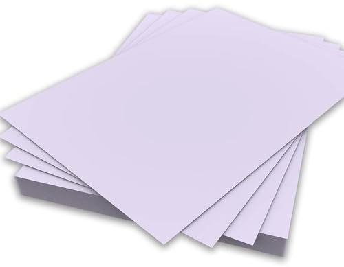 A4-Papier, 80 g/m², doppelseitig, Druckerpapier, Kopierer, Origami, Flyer, Zeichnen, Schule, Büro, Druck, 210 x 297 mm, A4-Papier, 80 g/m², 50 Blatt, Lila