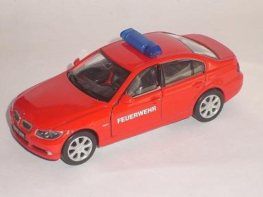 Welly BMW 3er 3 Er 330i 330 E90 E 90 Feuerwehr Ca 1/43 1/36-1/46 Modellauto Modell Auto