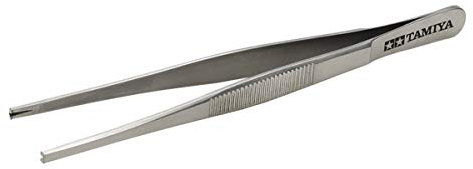 Tamiya HG Pinzette Grip Tip gerade, Modellbau-Zubehör, Bastelwerkzeuge, hochwertiges Modellbauzubehör