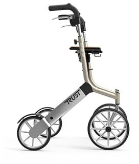 Trustcare Let's Go Out, Rollator, Beige/Silber, 59.5 cm