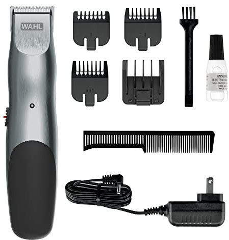 Wahl Groomsman Corded or Cordless Beard Trimmer for Men - Rechargeable Grooming Kit for Facial Hair - Beard Trimmer & Groomer - Model 9918-6171V
