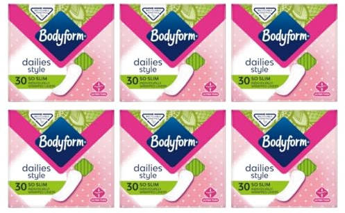Bodyform Light Liners So Slim Single Wrapped 30 per pack (PACK OF 6) more tools