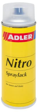 ADLER Spraylack G30 seidenmatt 400ml Farblos Klarlack Spraylack Lackspray