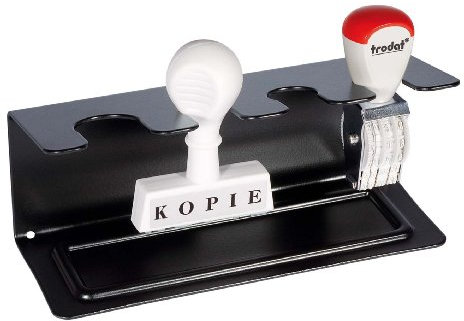 Wedo 640401 Stempelträger (4er gerade) schwarz