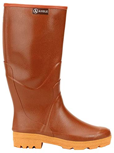 Aigle CHAMBORD Pro 2, Botte Haute Jusqu'au Genou Homme, Marron (Ambre), 39 EU