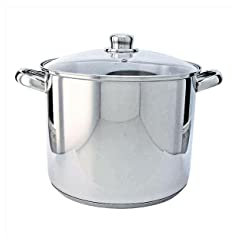 Beka Kitchen Fun by Beka 13113264 Marmite + couvercle verre en acier inoxydable 26 cm, Métallique