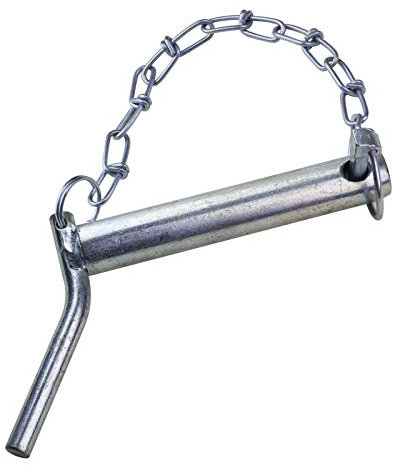 DEMA Anhängerbolzen Kat. 2 – Kupplungsbolzen, Zugmaulbolzen, Steckbolzen mit Federstecker, robust, langlebig, verzinkt, einfach montierbar, ideal für Anhänger, Traktoren, Landwirtschaft