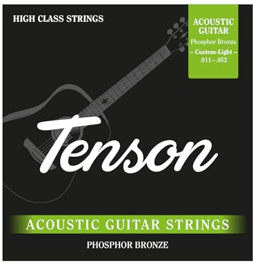 GEWA Saitensatz Western Phosphor Bronze 011-052 CL custom-light .011-.052 Phosphor Bronze