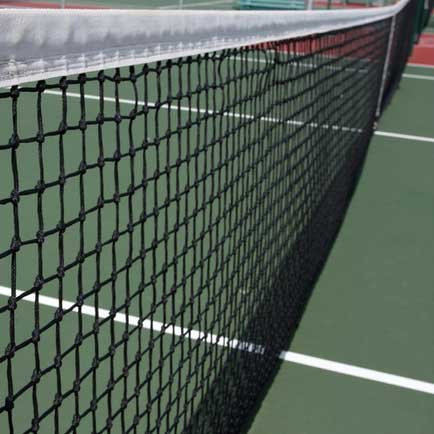 Netsportique Rete da Tennis regolamentare - 12,70 m x 1,05 m - con Trattamento Anti UV - QUALITA' certificata ISO 16663-1-2000