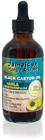 Jamaican Mango & Lime Black Castor Oil Amla 118 ml
