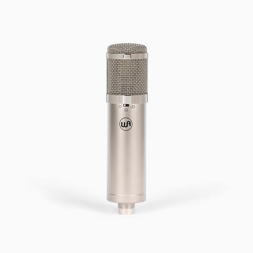 Warm Audio - WA-47jr - Kondensatormikrofon - drei Richtcharakteristiken - Silber-Finish