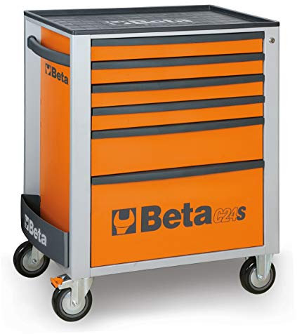 Beta C24S/6-R - Cassettiera porta attrezzi con 6 cassetti
