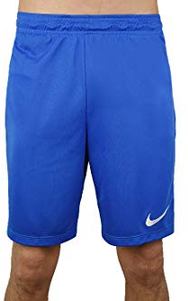 Nike Park II Knit Short Mixte Enfant sans Slip Intérieur, Bleu (Blue Royale/Blanc), L