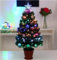Christmas Concepts® 32 Inch (81CM) Fibre Optic Christmas Trees (Stars, Baubles & Red Base)