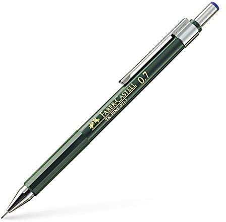 FABER-CASTELL 136700 - Druckbleistift TK-FINE 9717, Minenstärke: 0,7 mm, Schaftfarbe: grün