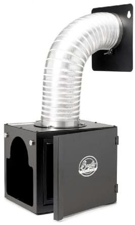 Bradley Smoker Cold Smoke Adapter with Aluminium Tube, Black
