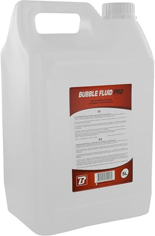 BoomToneDJ Bubbelvätska för bubbelmaskin L transparent 5 l genomskinlig