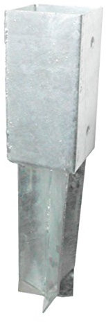 Connex HV4332 Bodenhülsen zum Einbetonieren, 91 x 91 x 350 mm, feuerverzinkt