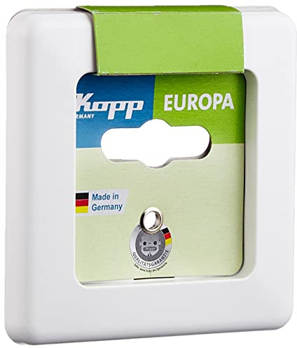 Kopp 303113081 - Tapa ciegas, color: blanco