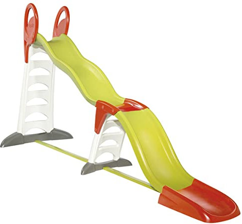 Smoby - Scivolo Megagliss 2 in 1, 7600310260, + 2 Anni, Dotato di Scaletta con Gradini Antiscivolo
