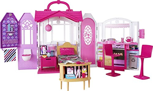 Barbie Mattel CHF54 - Glam Ferienhaus, Puppenzubehör