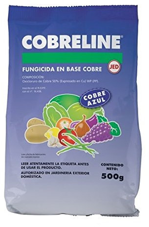 MASSÓ Cobre Azul. Fungicida en Polvo de Amplio Espectro 500 gr