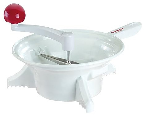 Westmark Pasapurés, ø 23 cm, Plástico de calidad/acero inoxidable, blanco/rojo, 11962260