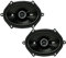 KICKER 43DSC6804 6x8 Zoll Koax-LS Schwarz