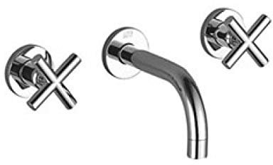 Dornbracht Tara. Waschtisch-Wandbatterie chrom 36707892-00 - Ausladung 160 mm - starrer Auslauf
