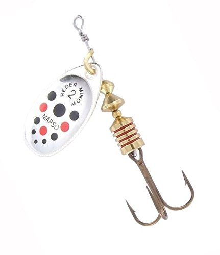MAPSO - 5 Cucharillas de Pesca REDER-MN 1 PNR 3,50 GMS.