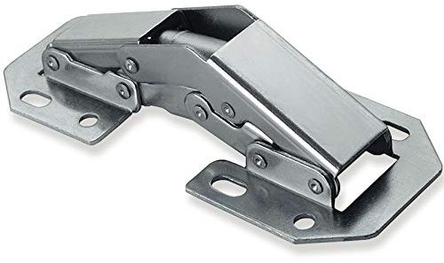 6 x SO-TECH® Charnières à Visser 104 x 44 mm Charnières pour Meubles Charnières avec Ressort