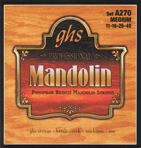 GHS MANDOLIN - Jeu de cordes en bronze phosphoreux - A270 - Moyen