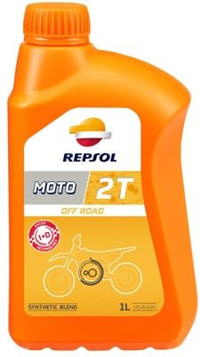 REPSOL Moto Off Road 2T Aceite De Motor Para Moto, 1L