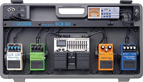 BOSS BCB-60 Pedaliera per un massimo di 7 dispositivi, design personalizzabile che si adatta alle vostre unità
