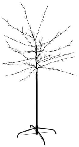Feeric Lights et Christmas - Arbre Lumineux extérieur Prunus h1.5m 200 LED Blanc Froid + transfo